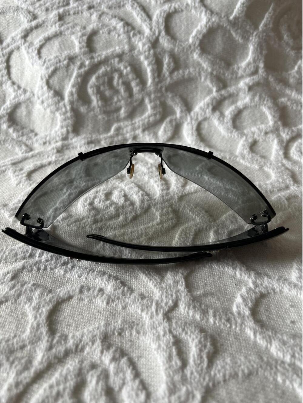 Vintage 90s/Y2K Christian Dior Diorito 2 Sunglasses w/ Studded Sides, PECVK - Picture 5 of 9
